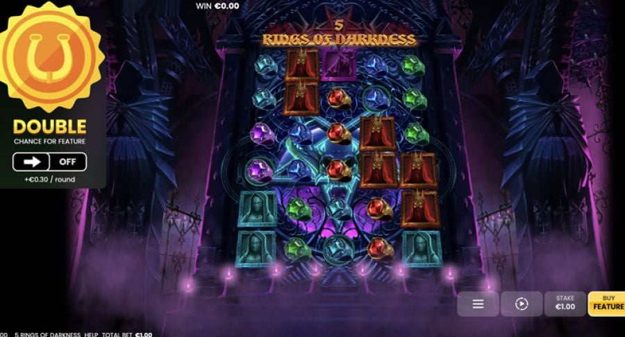 5 Rings Of Darkness Slot - -