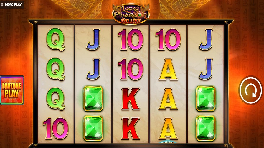 Lucky Pharaoh Deluxe Fortune Play Slot En - -