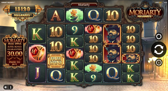 Tragaperras Moriarty Megaways - -