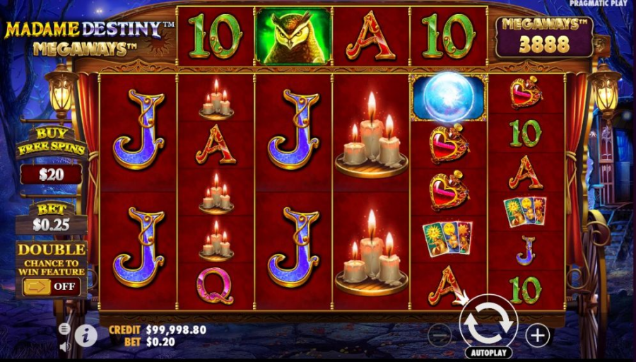 Madame Destiny Megaways 2 - -