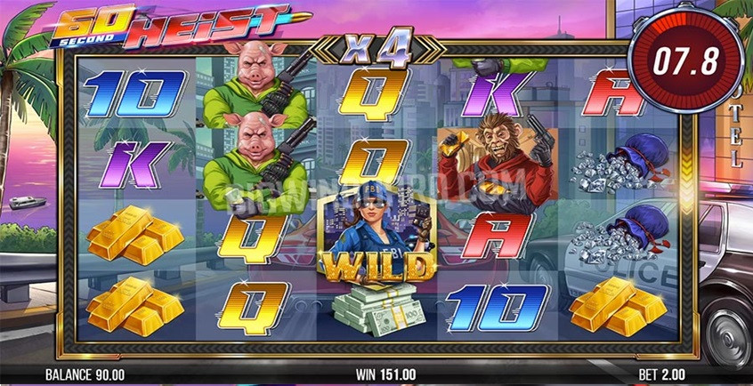 60 Second Heist tragaperras - -