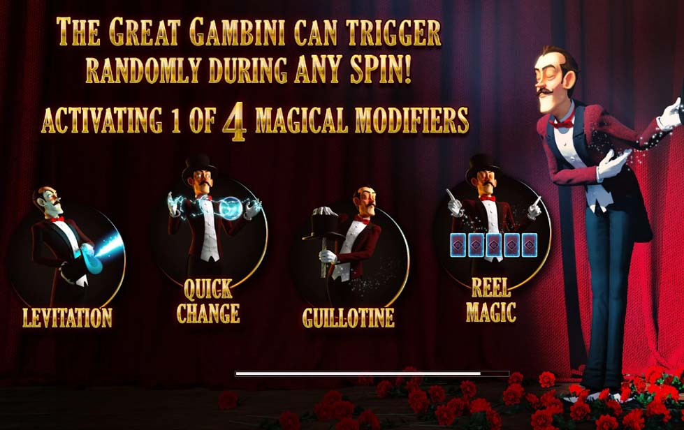 The Great Gambini Bonus - -