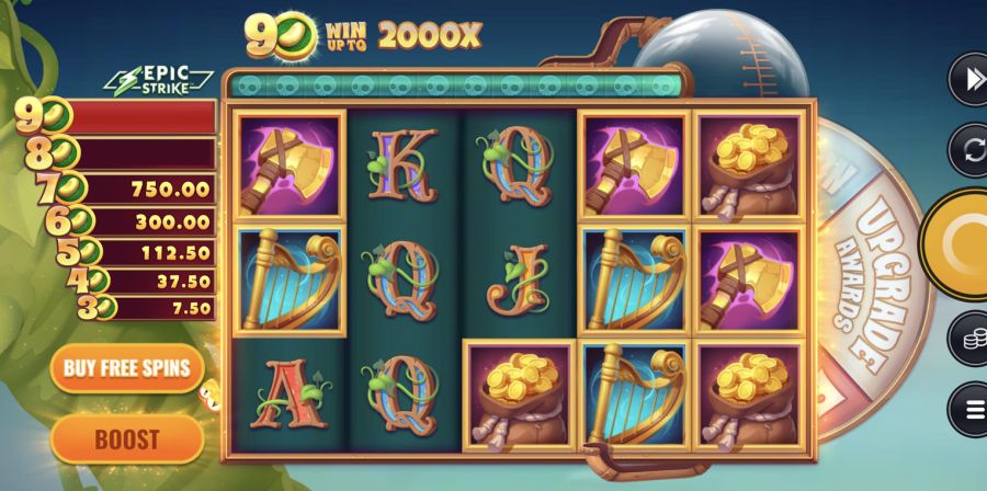 9 Enchanted Beans Slot - -