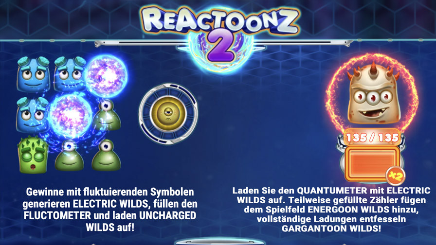 Reactoonz 2 Symbols De - -