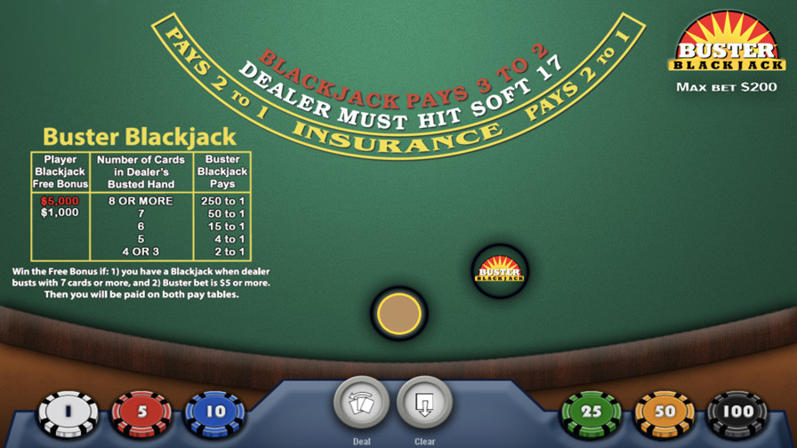 Buster Blackjack Slot Eng - -