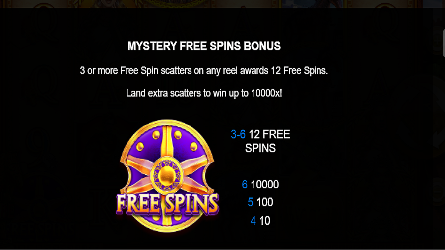 12 Trojan Mysteries Feature Symbols - -