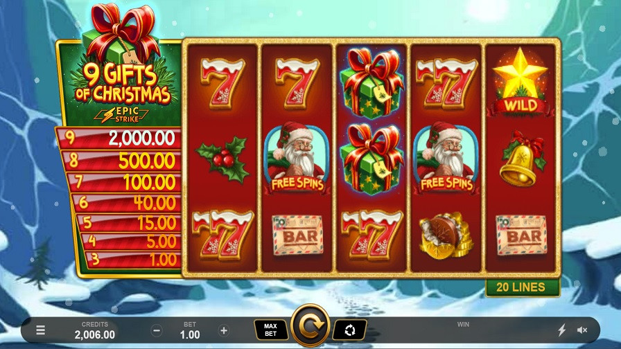 9 Gifts Of Christmas Slot Eng - -