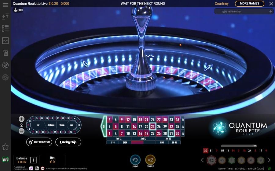 Imagen del juego Quantum Roulette Live - -