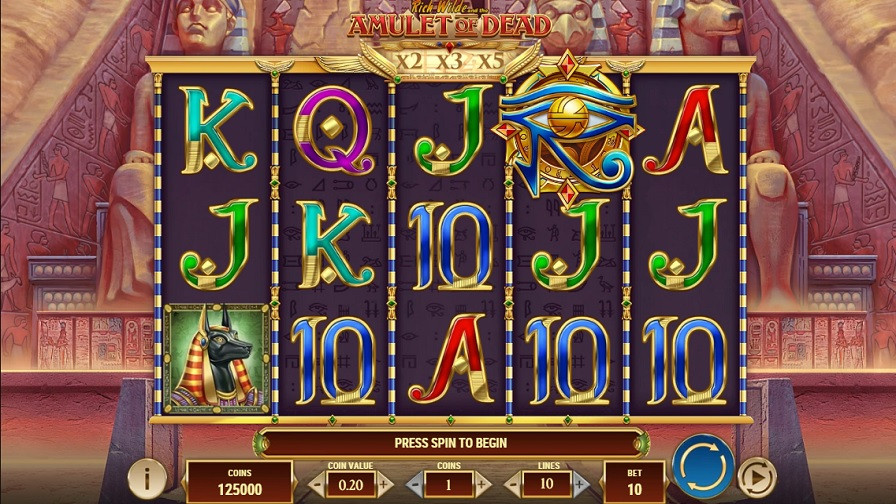 Rich Wilde And The Amulet Of Dead Slot En - -
