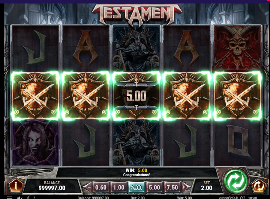 Testament Bonus - -