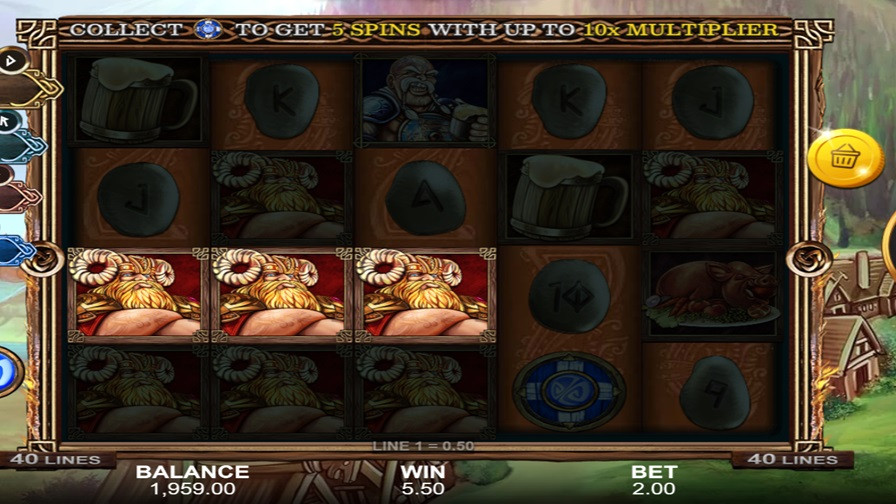 Dawn Of The Vikings Power Combo Bonus - -