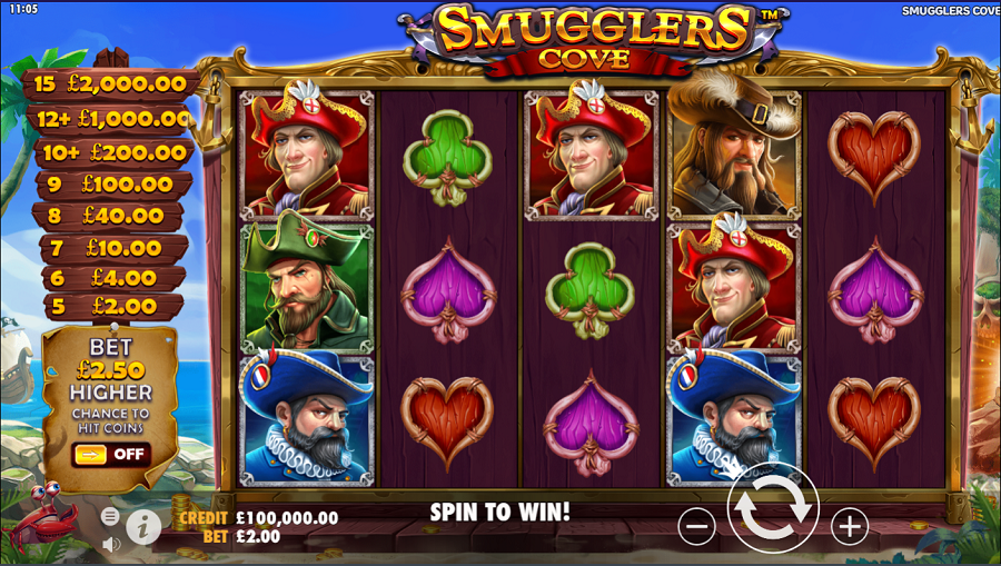 Smugglers Cove Slot - -