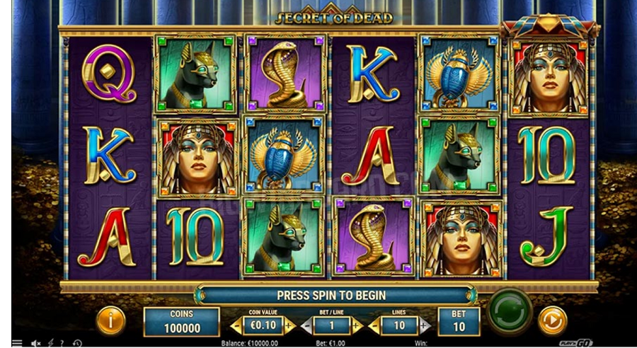 Secret Of Dead Slot - -