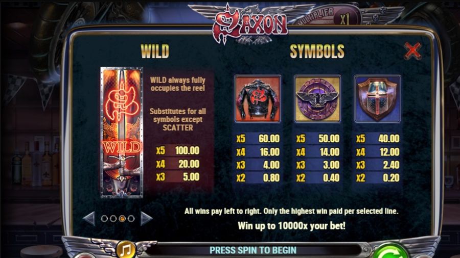 Saxon Feature Symbols En - -