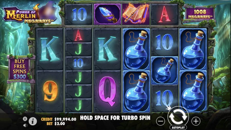 Power Of Merlin Megaways Slot - -