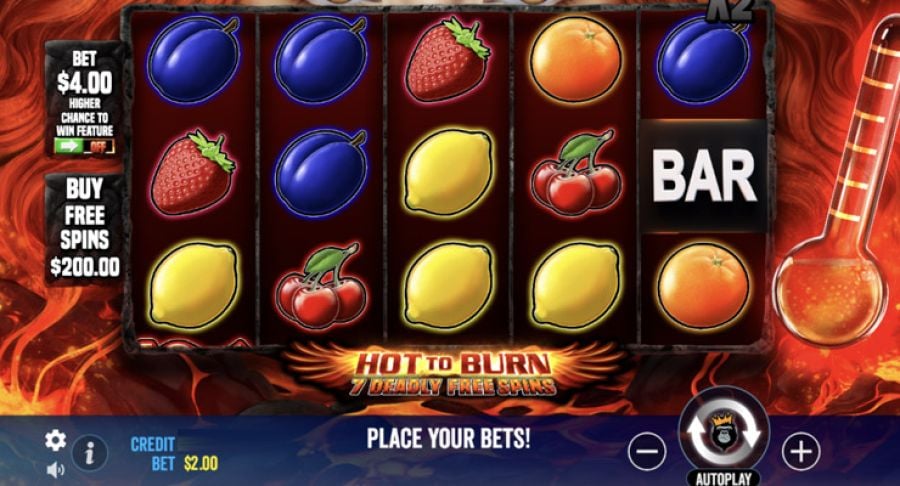 Hot To Burn 7 Deadly Freespins Slot - -