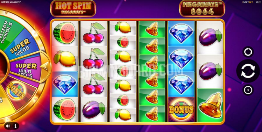 Tragaperras Hot Spin Megaways - -