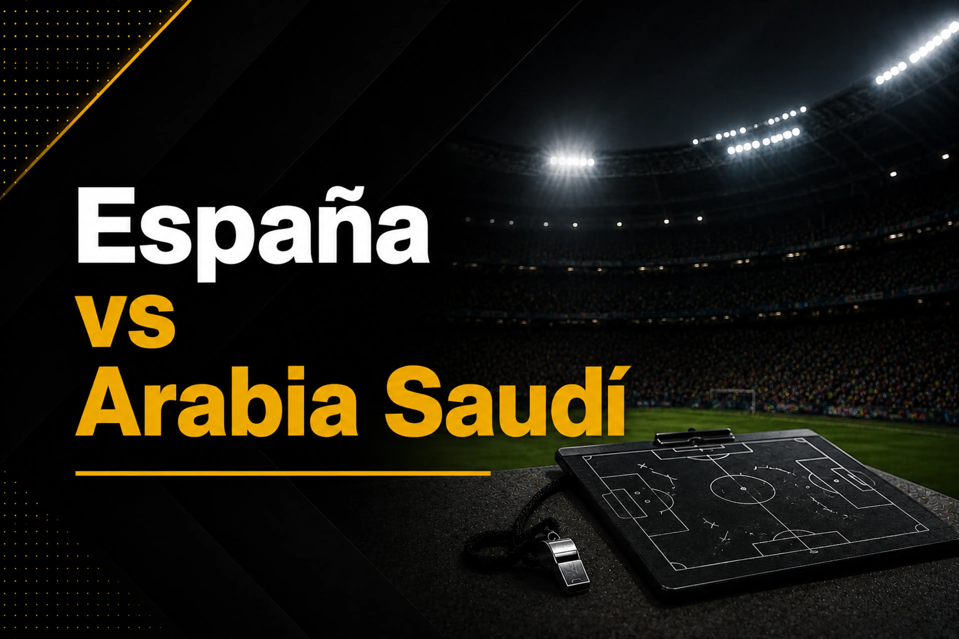 España vs Arabia Saudí