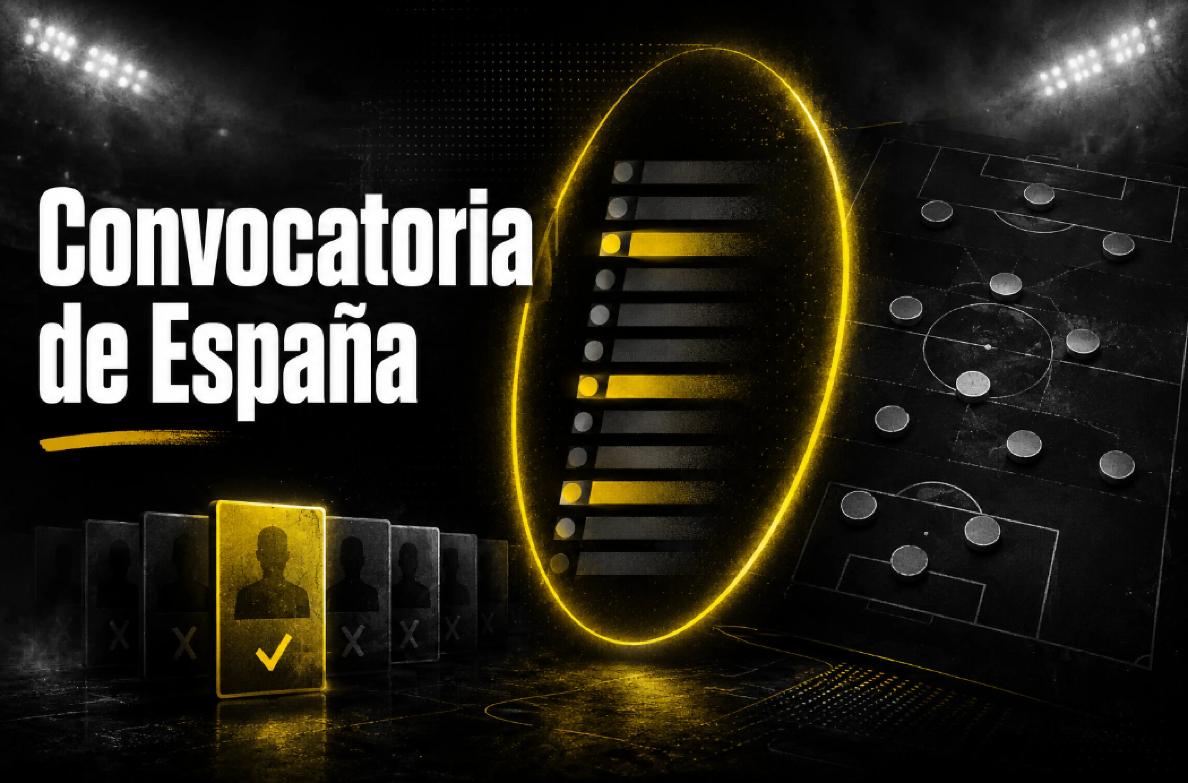 Convocatoria de España para el Mundial 2026 lista, posible
