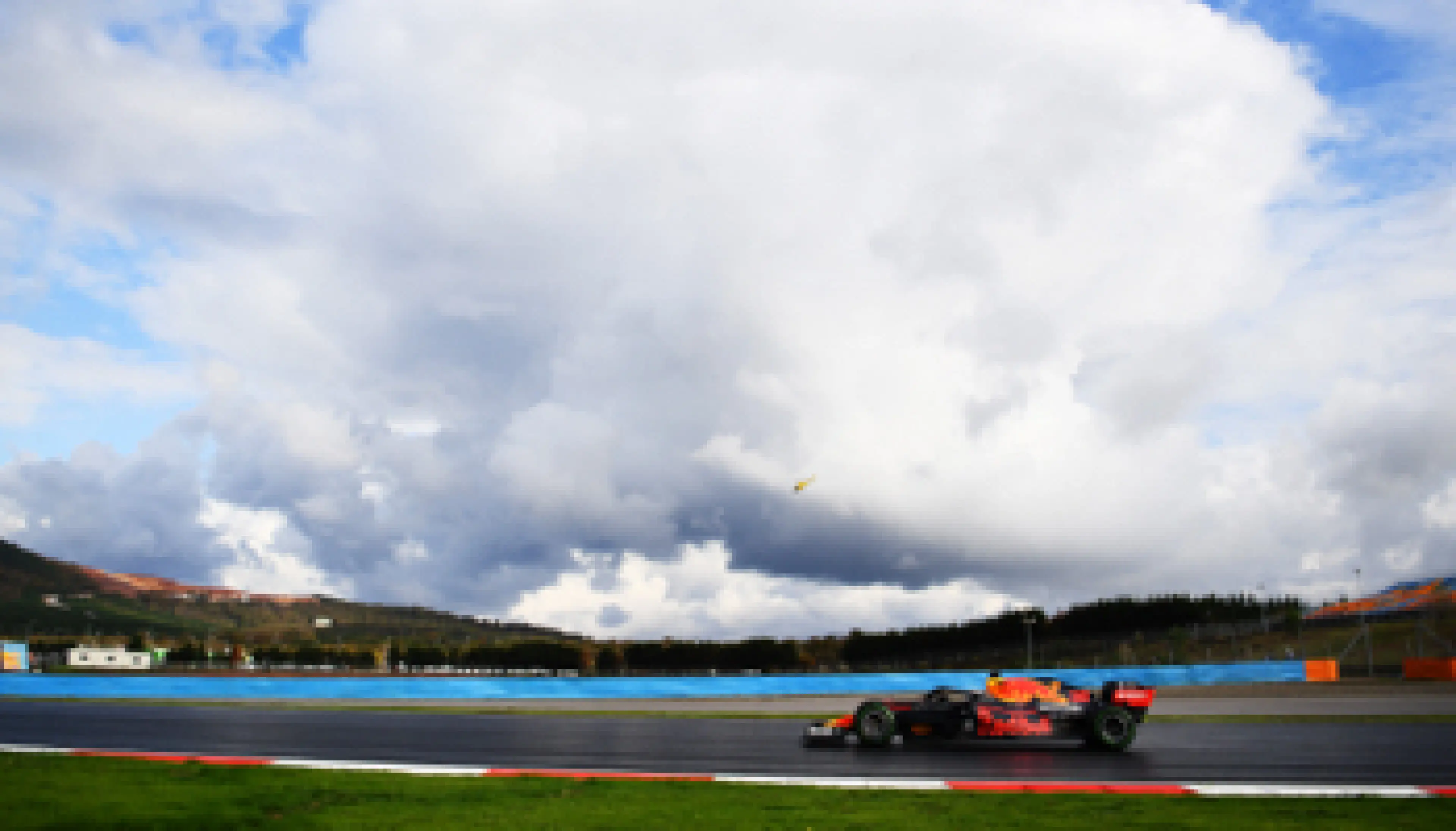 Max Verstappen en el circuito Istanbul Park en la edición del GP del 2020.