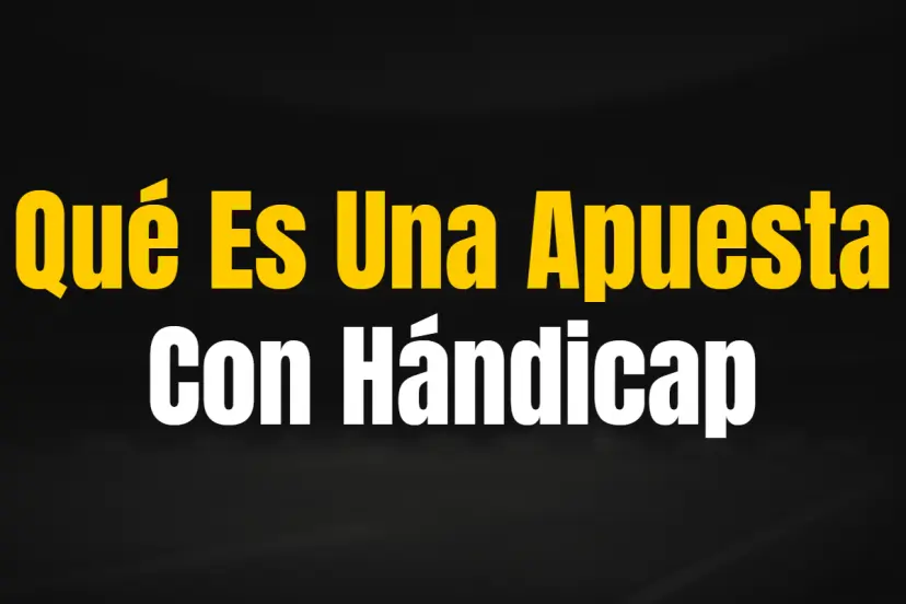 Apuesta con hándicap