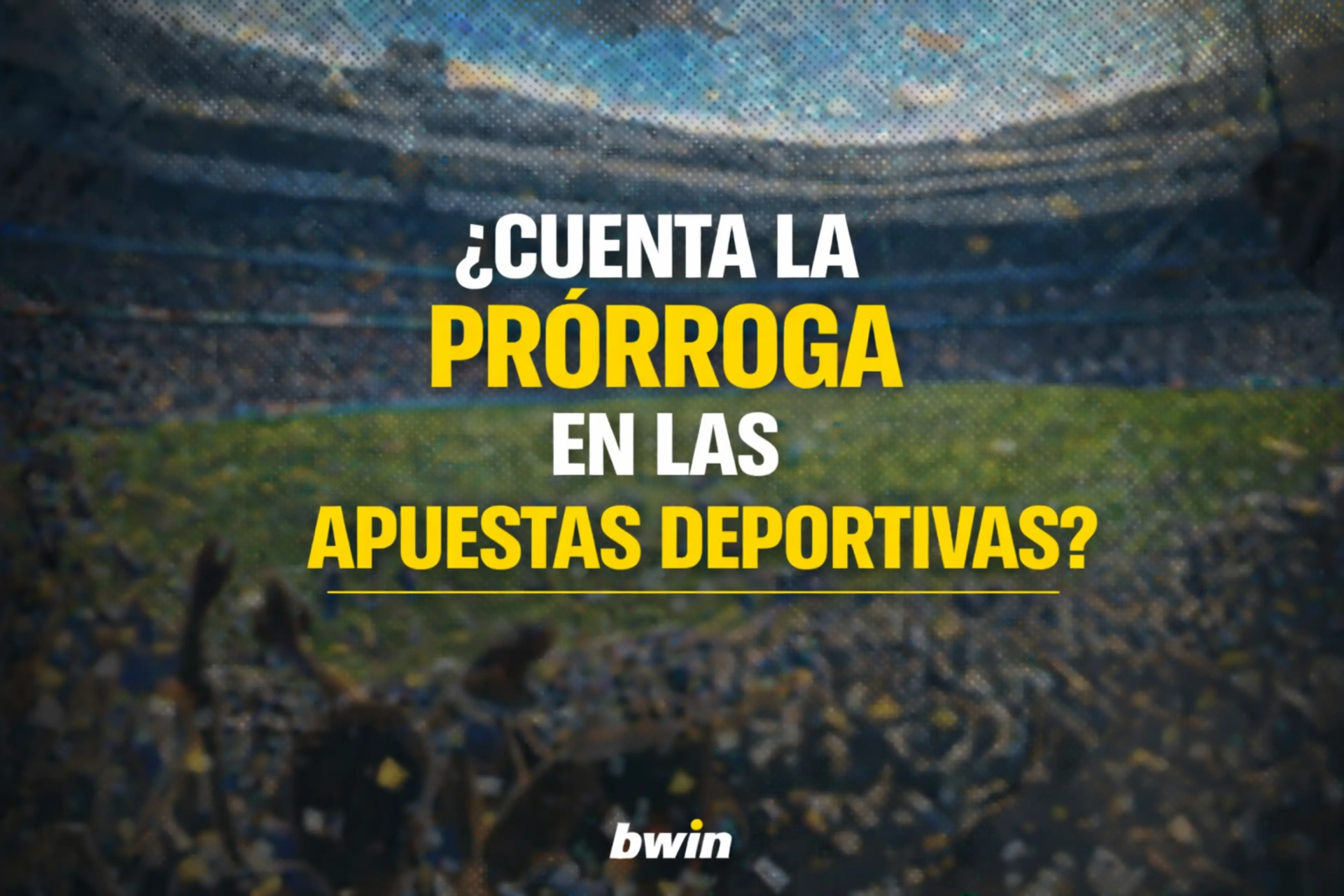 Cuenta la prórroga en las apuestas deportivas