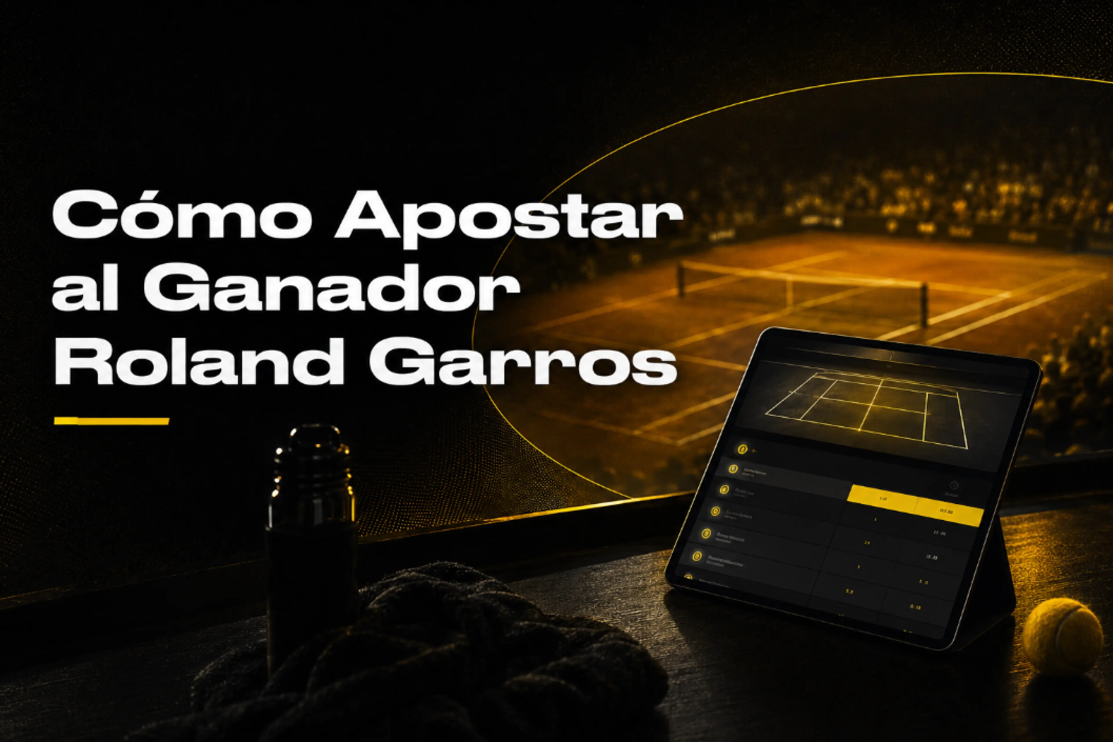 Apostar al Ganador Roland Garros