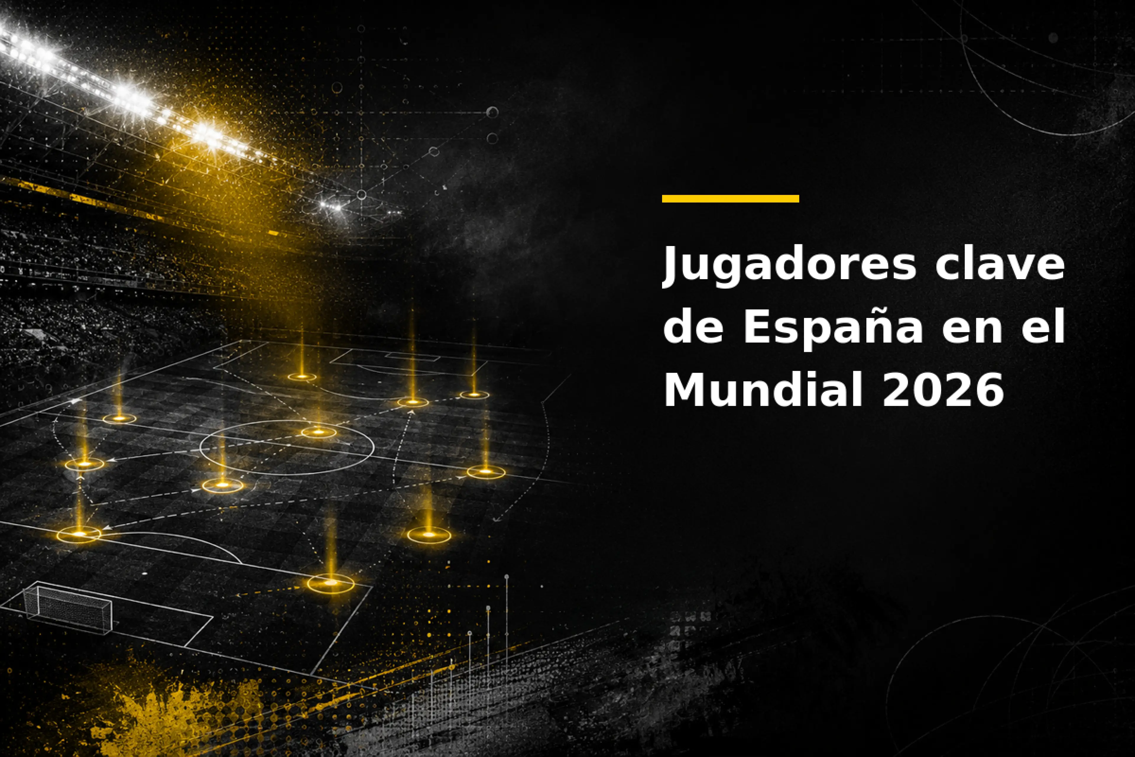 Jugadores clave de España en el Mundial 2026