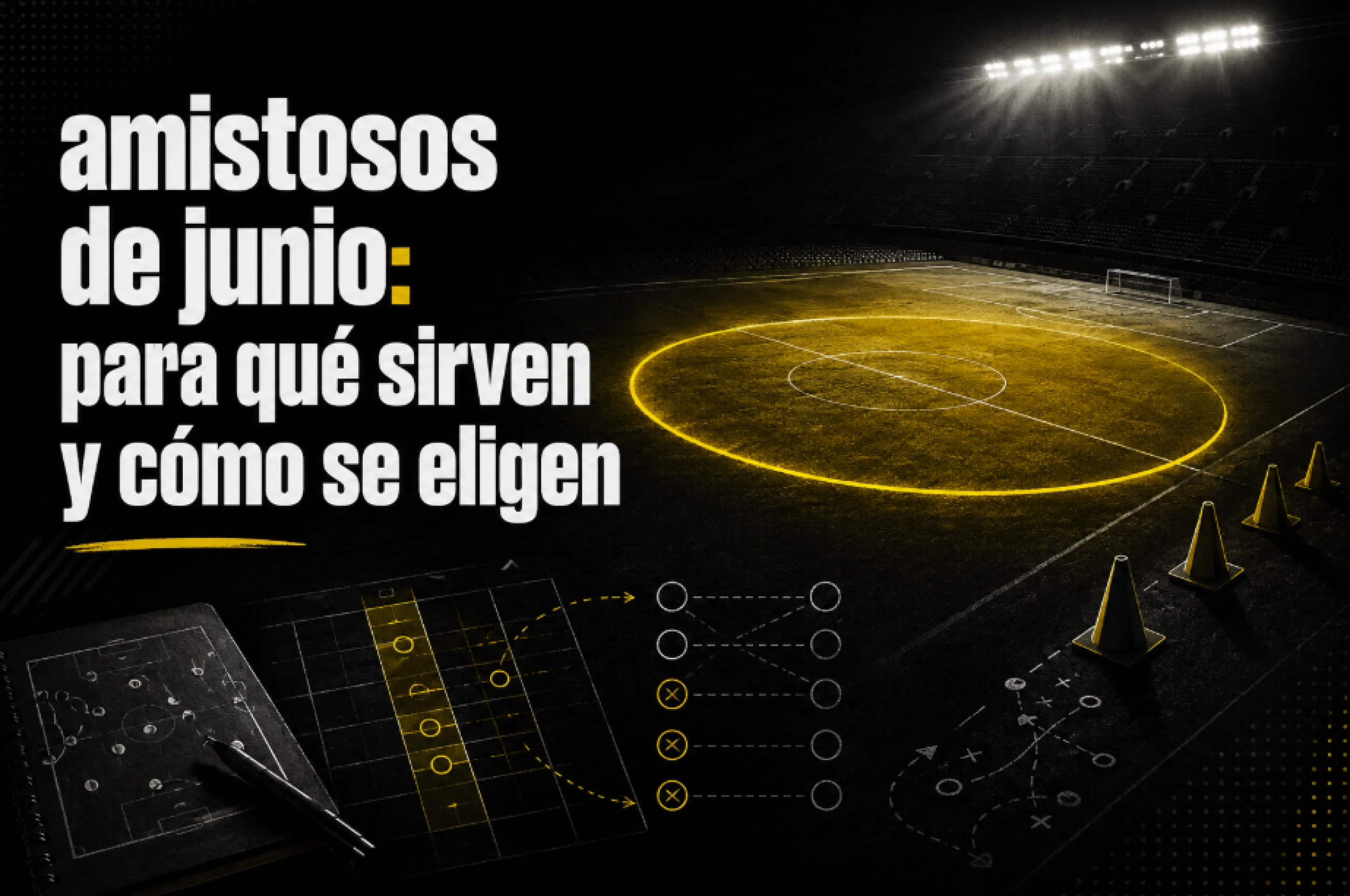 Amistosos de junio para qué sirven y cómo se eligen
