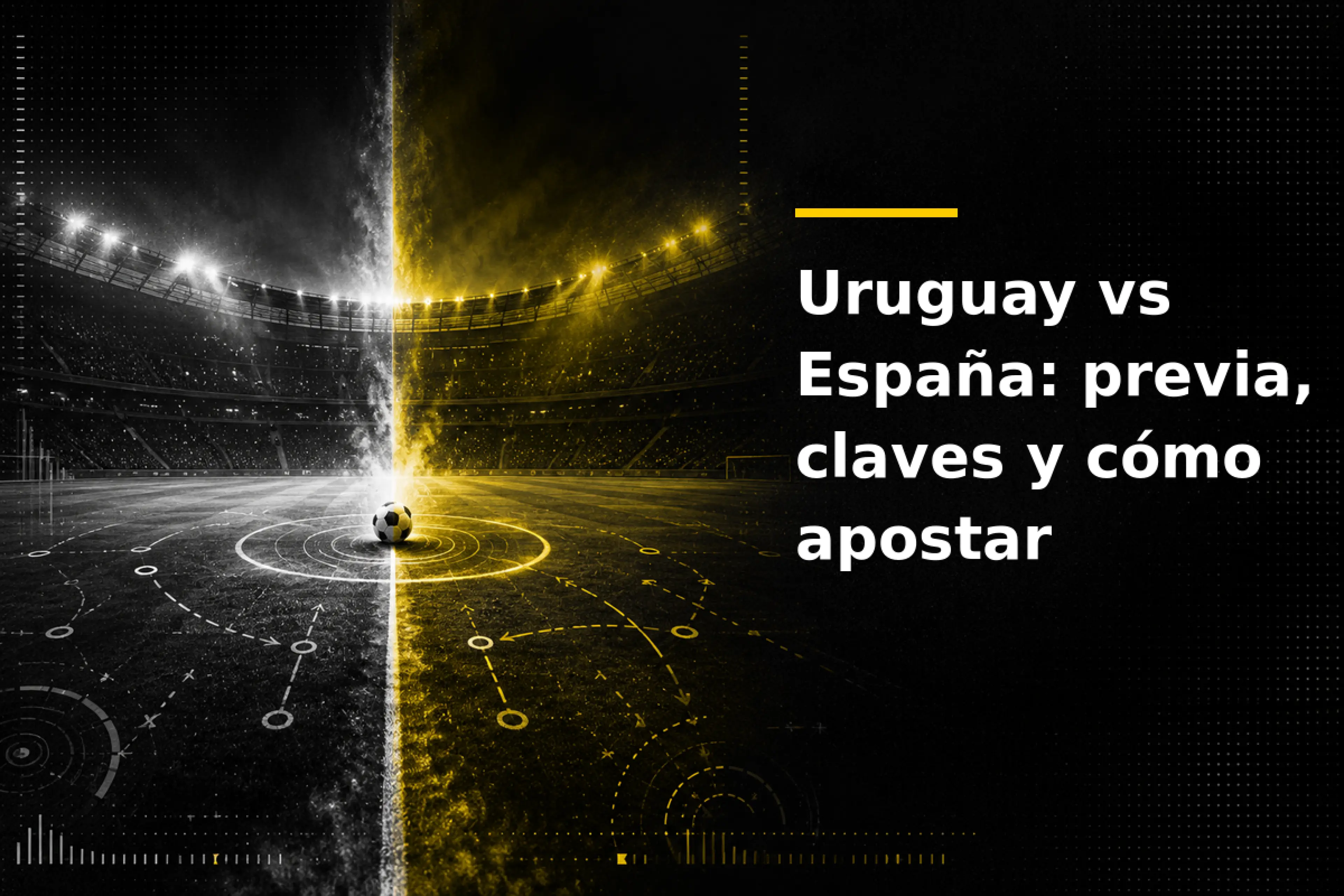 Uruguay vs España previa, claves y cómo apostar al gran duelo del Grupo H en el Mundial 2026