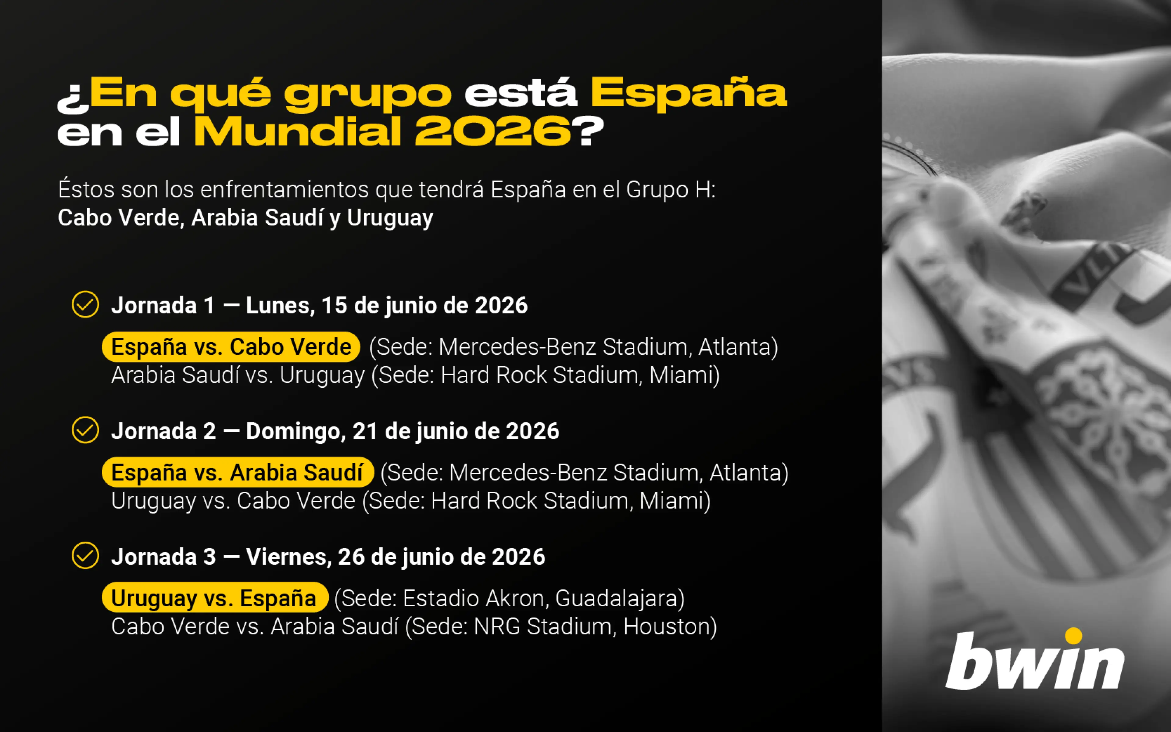 Bwin En que grupo estará España