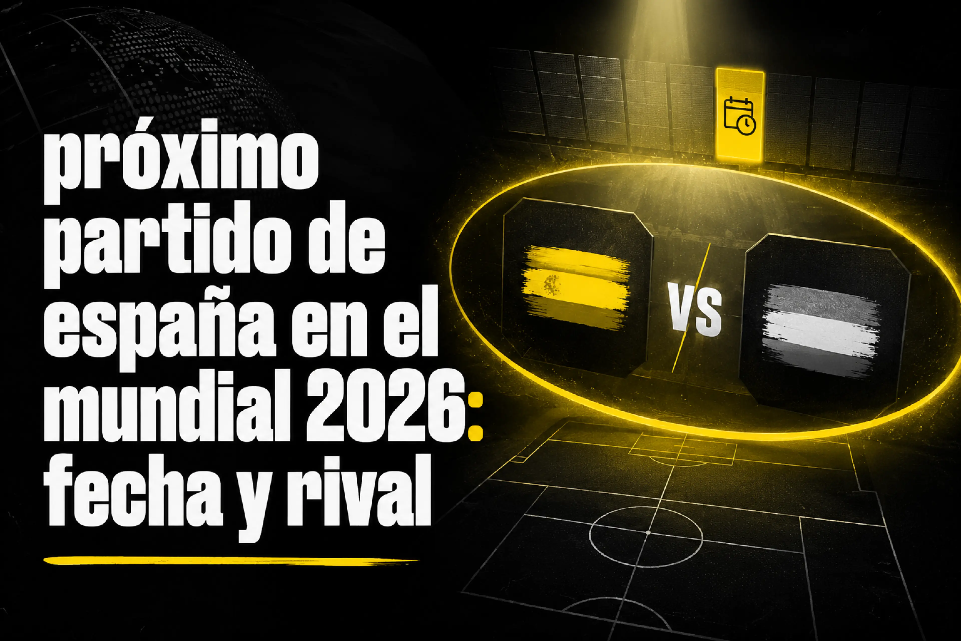 Próximo partido de España en el Mundial 2026 fecha y rival