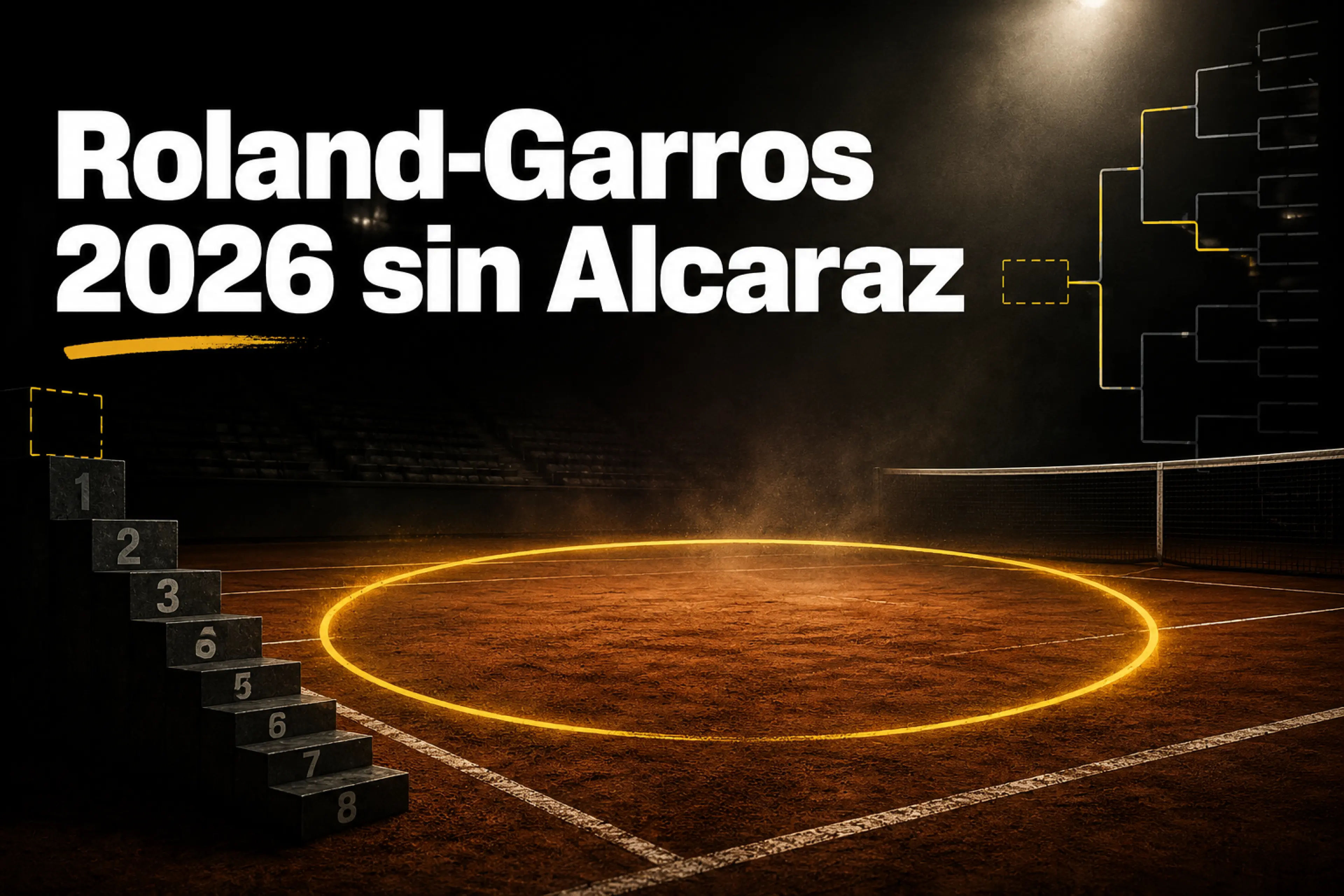 Roland Garros 2026 sin Alcaraz