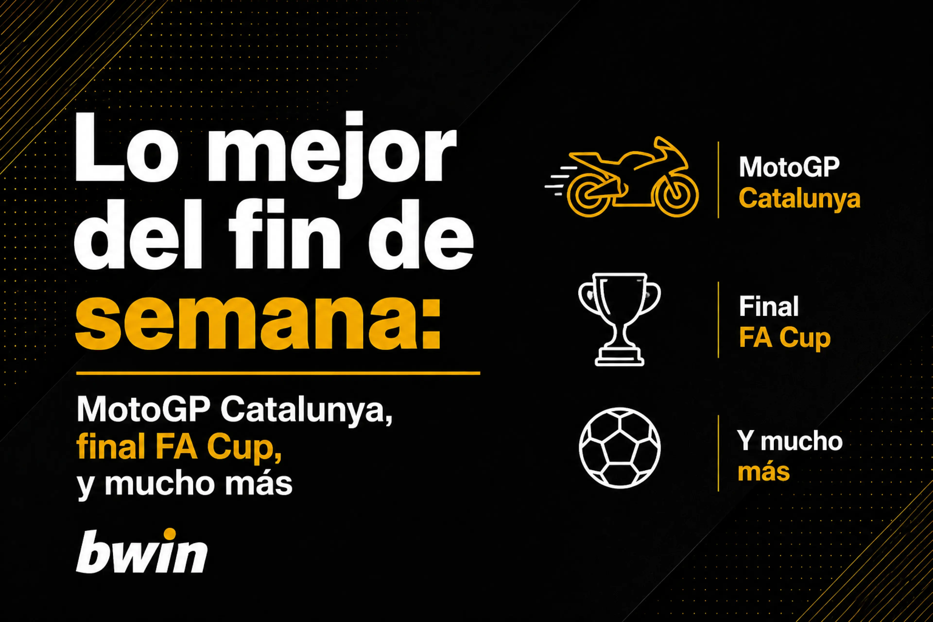 Agenda deportiva del fin de semana MotoGP, FA Cup, Premier y Roma