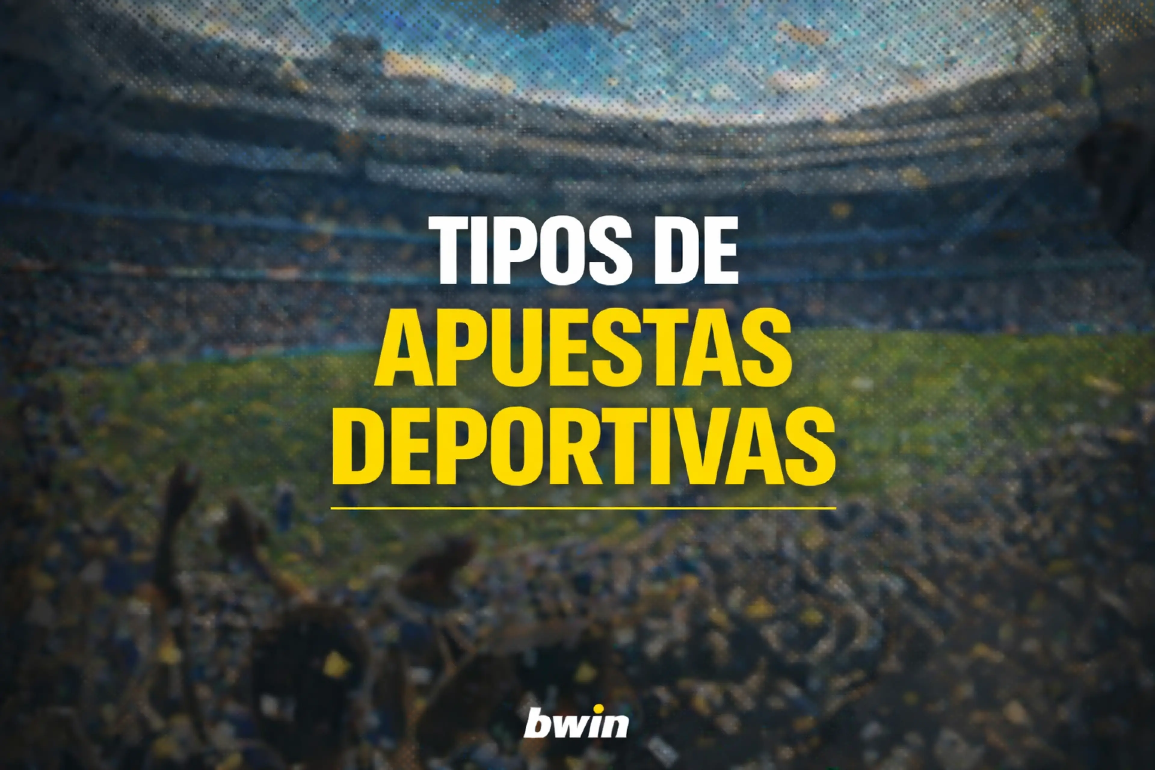Tipos de Apuestas Deportivas  Guía Completa para Apostar en bwin