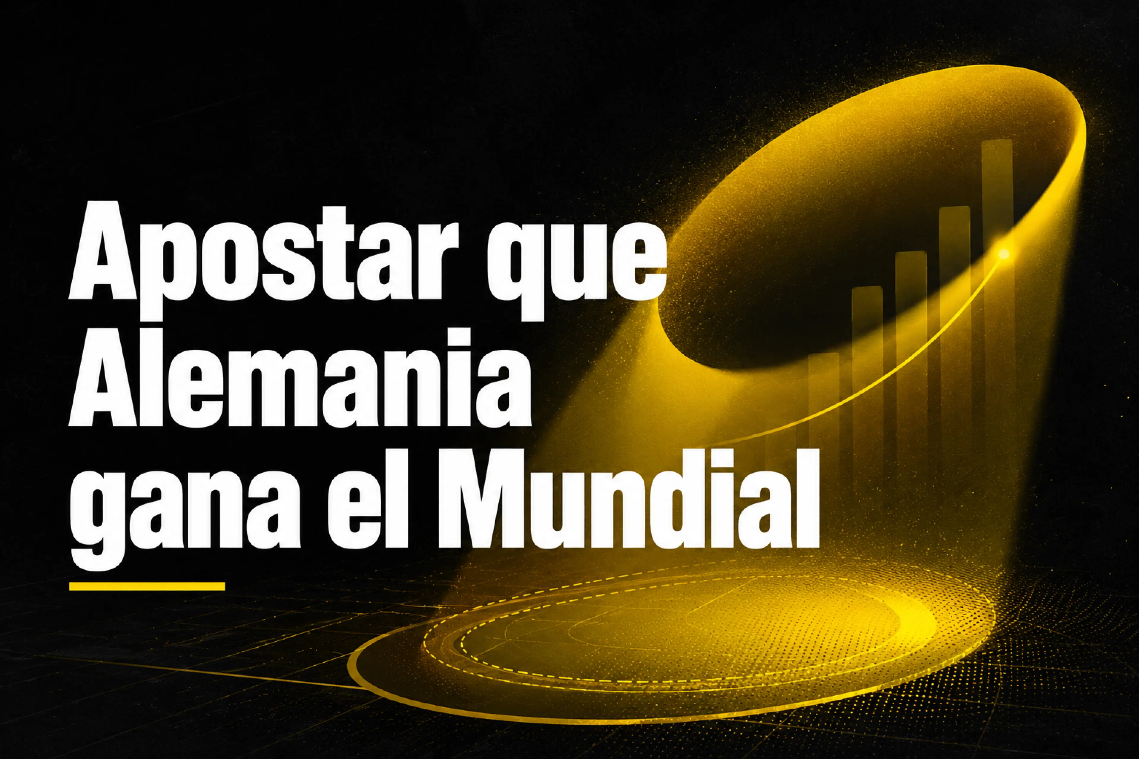 Apostar a que Alemania gana el Mundial 2026 contexto, mercado y claves