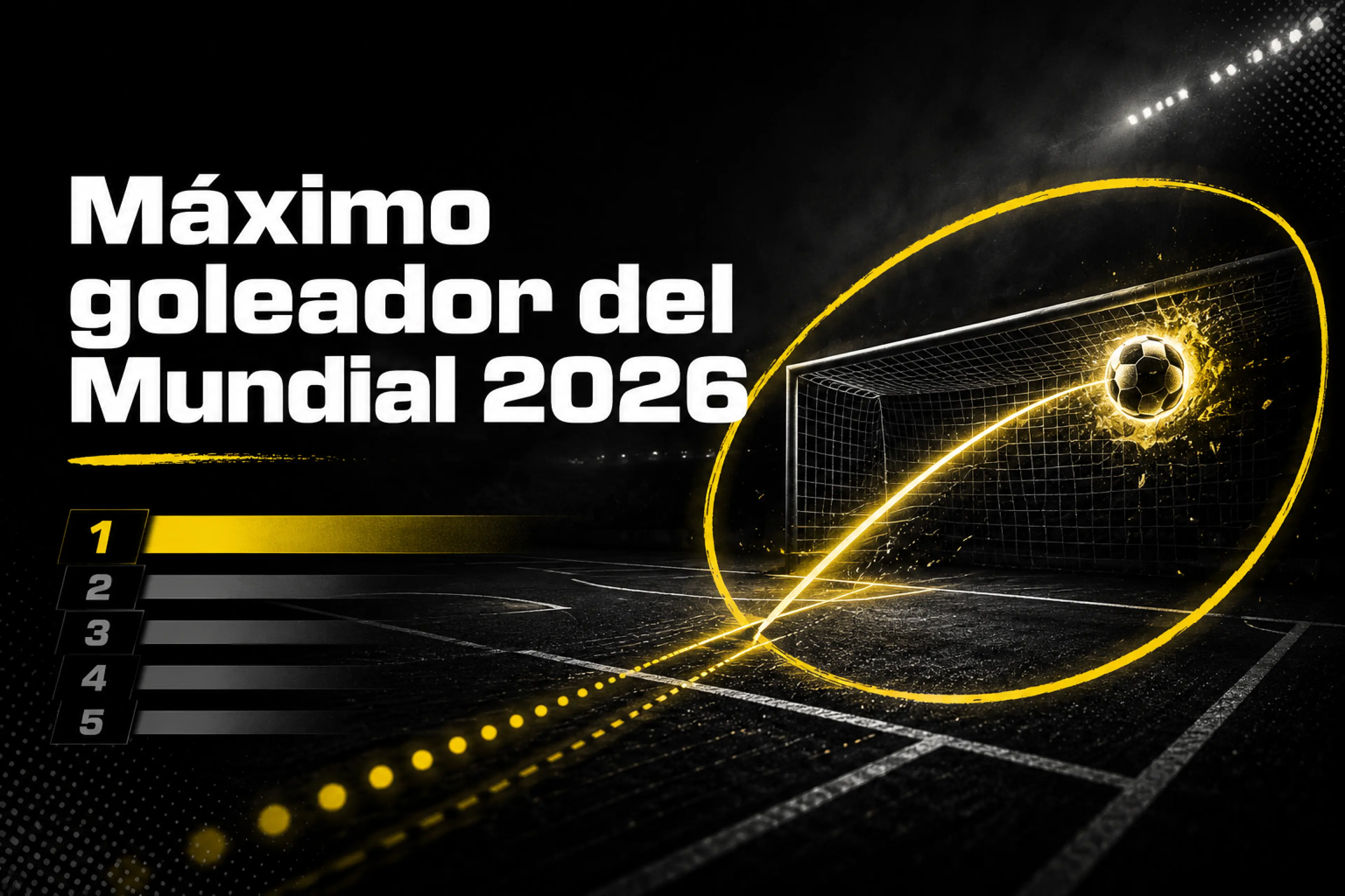 Máximo goleador del Mundial 2026 favoritos, cuotas y apuestas