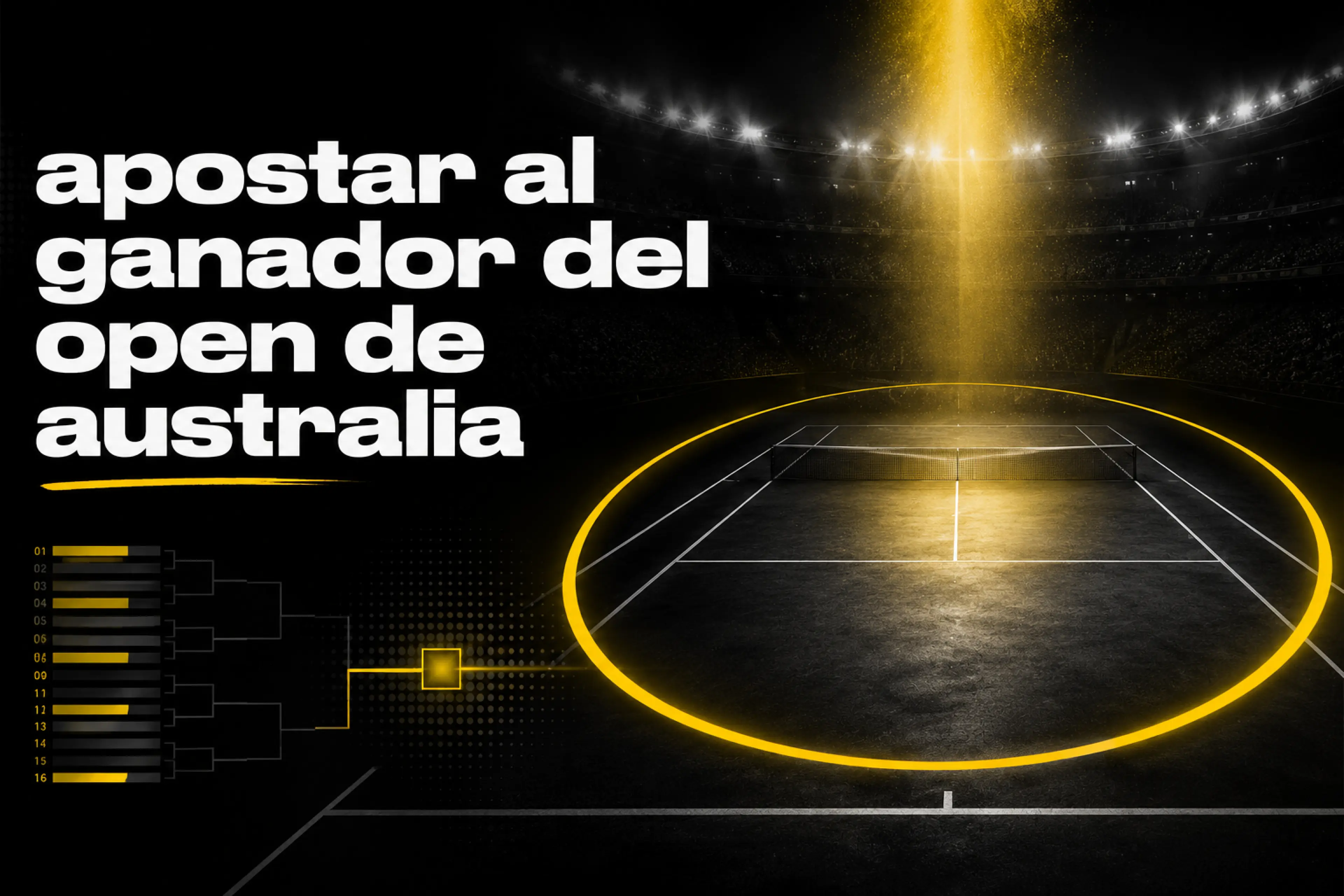 Cómo Apostar al ganador del Open de Australia  Apuestas Tenis