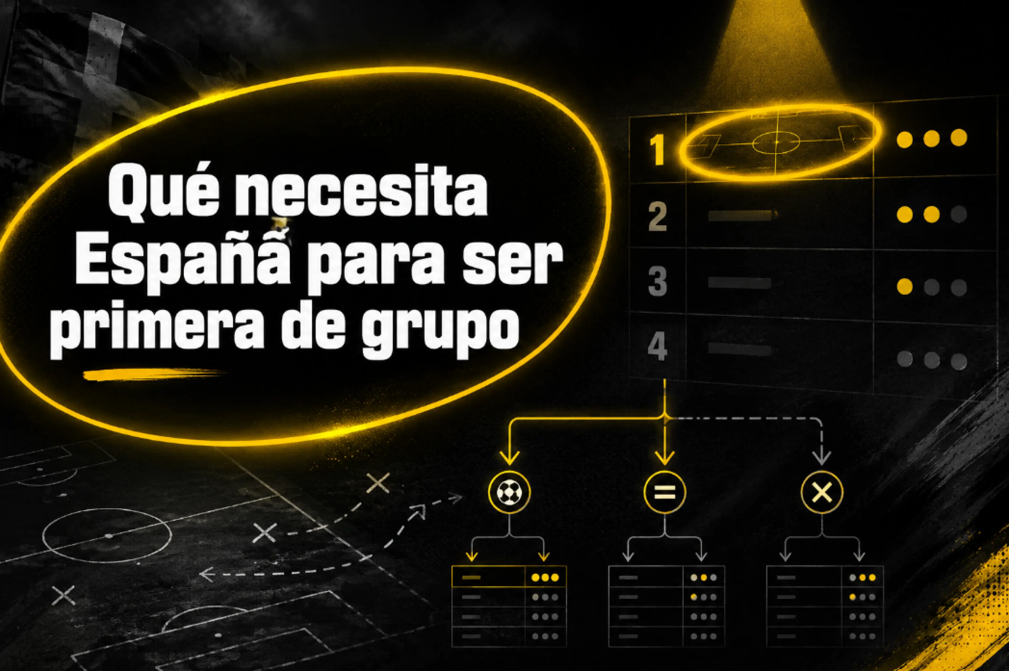 Qué necesita España para ser primera